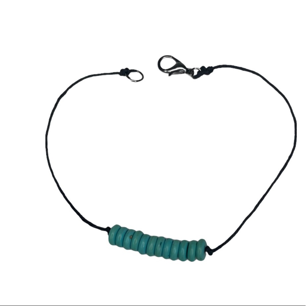 Turquoise Bead Bracelet